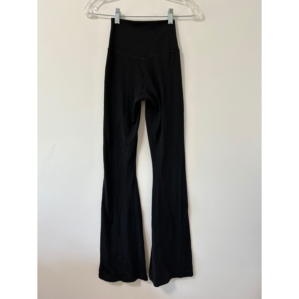 OFFLINE by Aerie Real Me Crossover High Waisted Flare Leggings Black Small - Picture 4 of 10